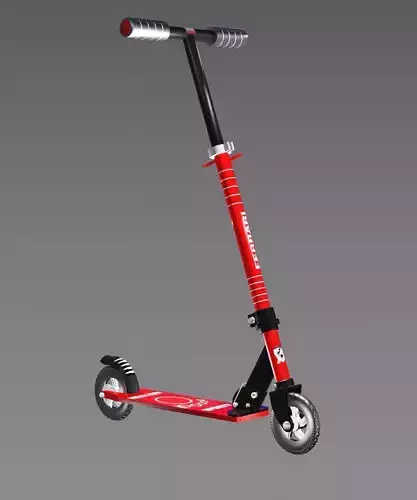 Scooter Red and Black