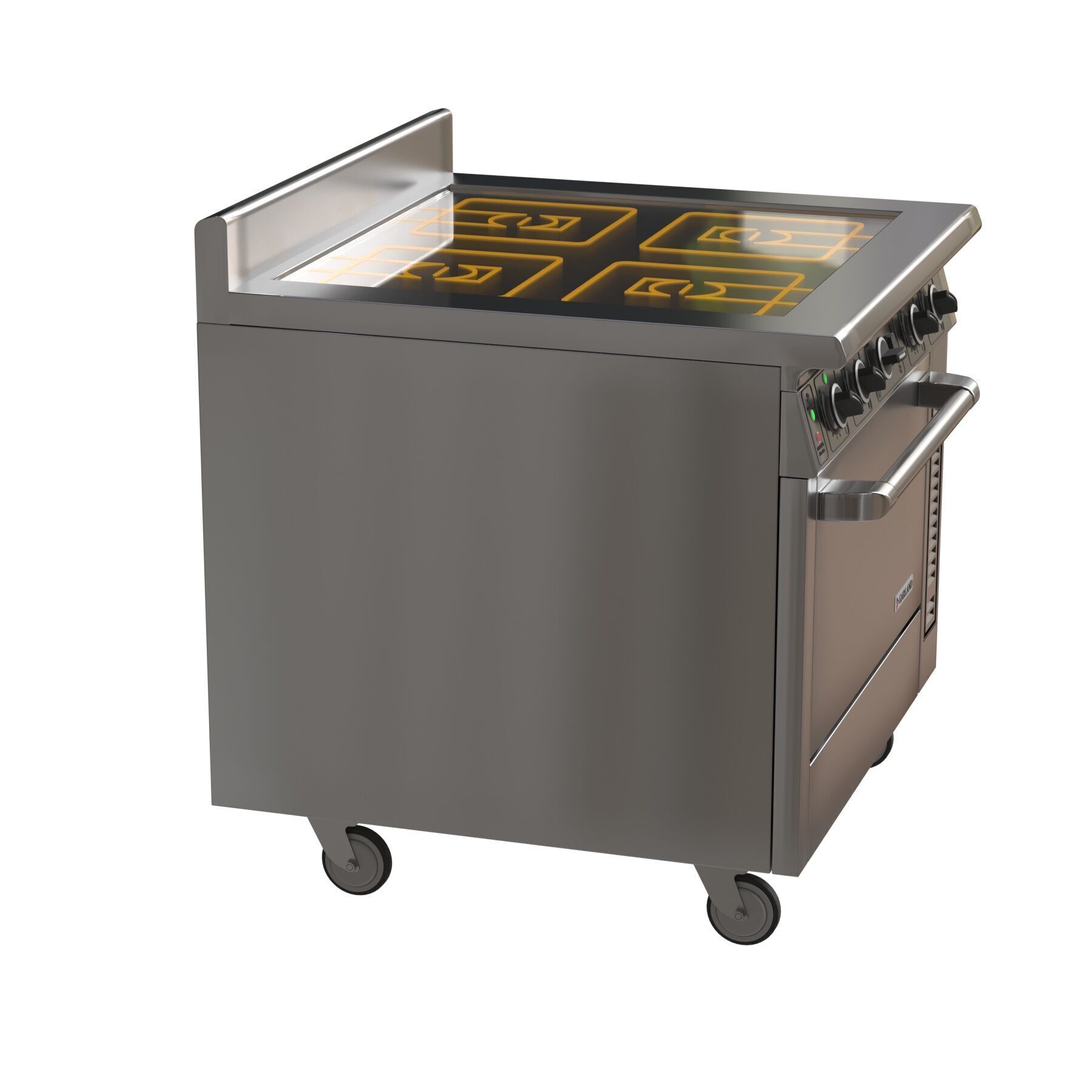 Garland Master Series Electric Induction Range gme36-i14c 3D model_3