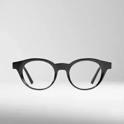 GLASSES CLASSIC REALISTIC LOW POLY
