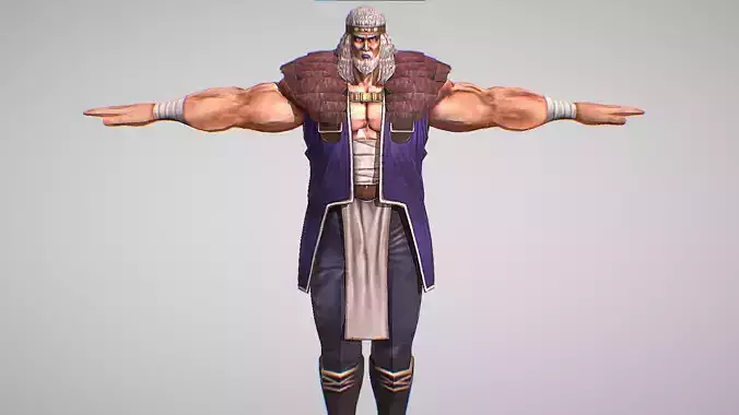 Koryu - Fist Of The North Star - Legends Revive 3D model