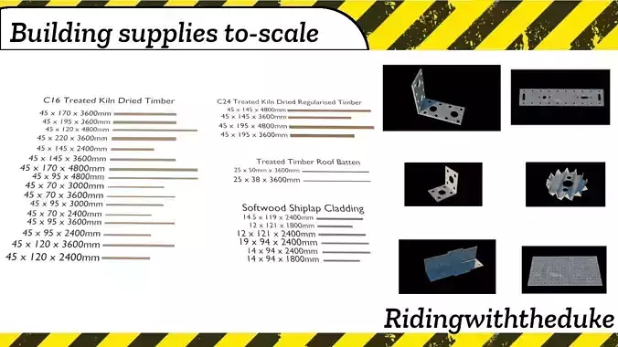 Timber fixings and building materials