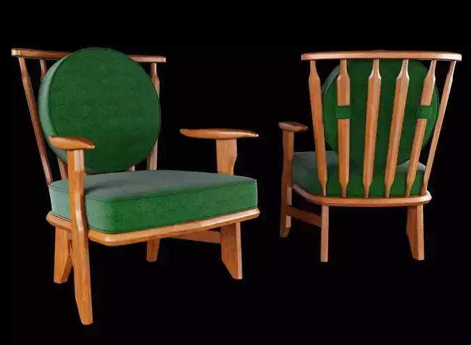 Armchairs by Guillerme Et Chambron Votre Maison