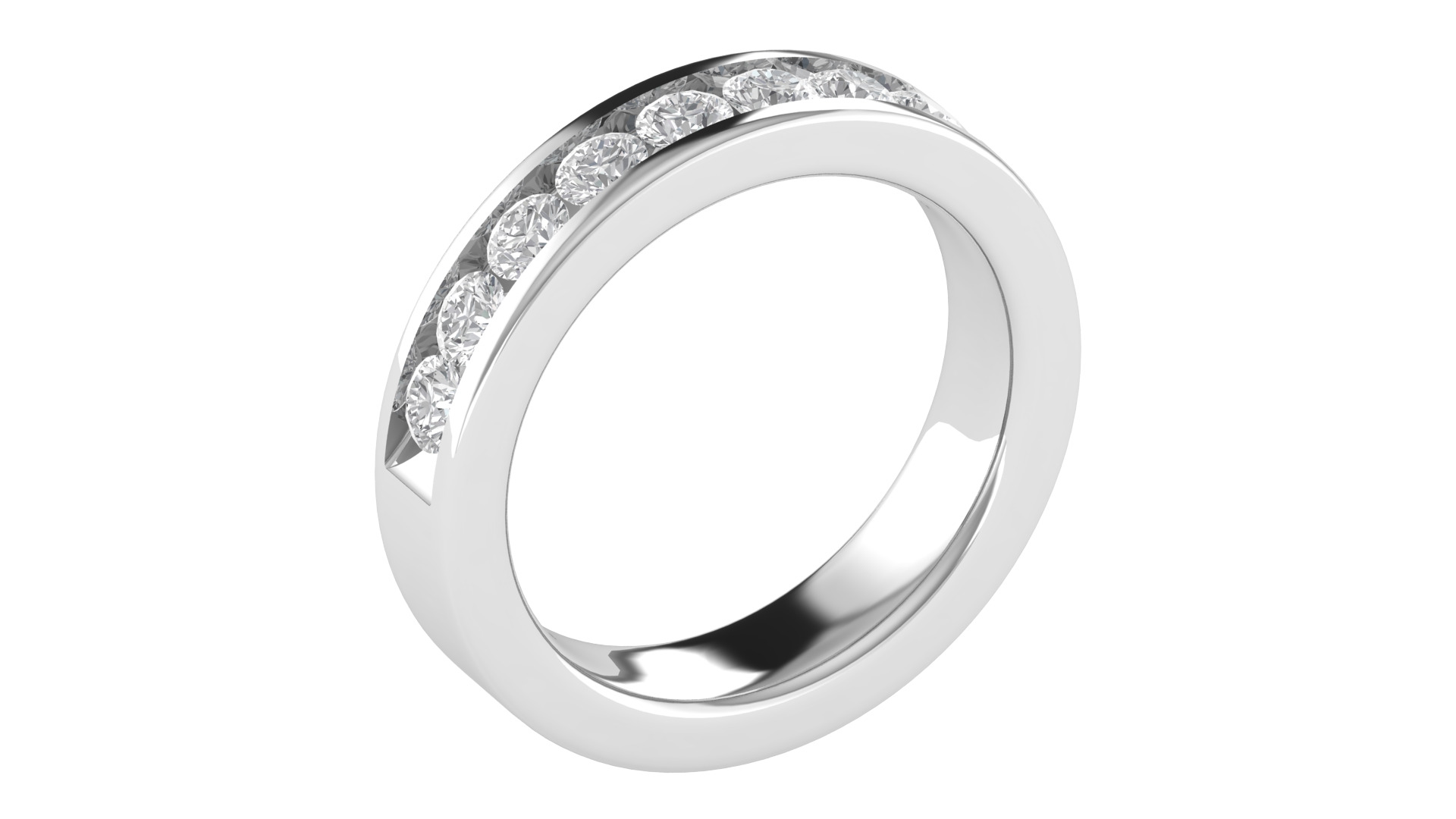 Women Ring Render 3dm STL OBJ FBX TXT Details 3D print model_5