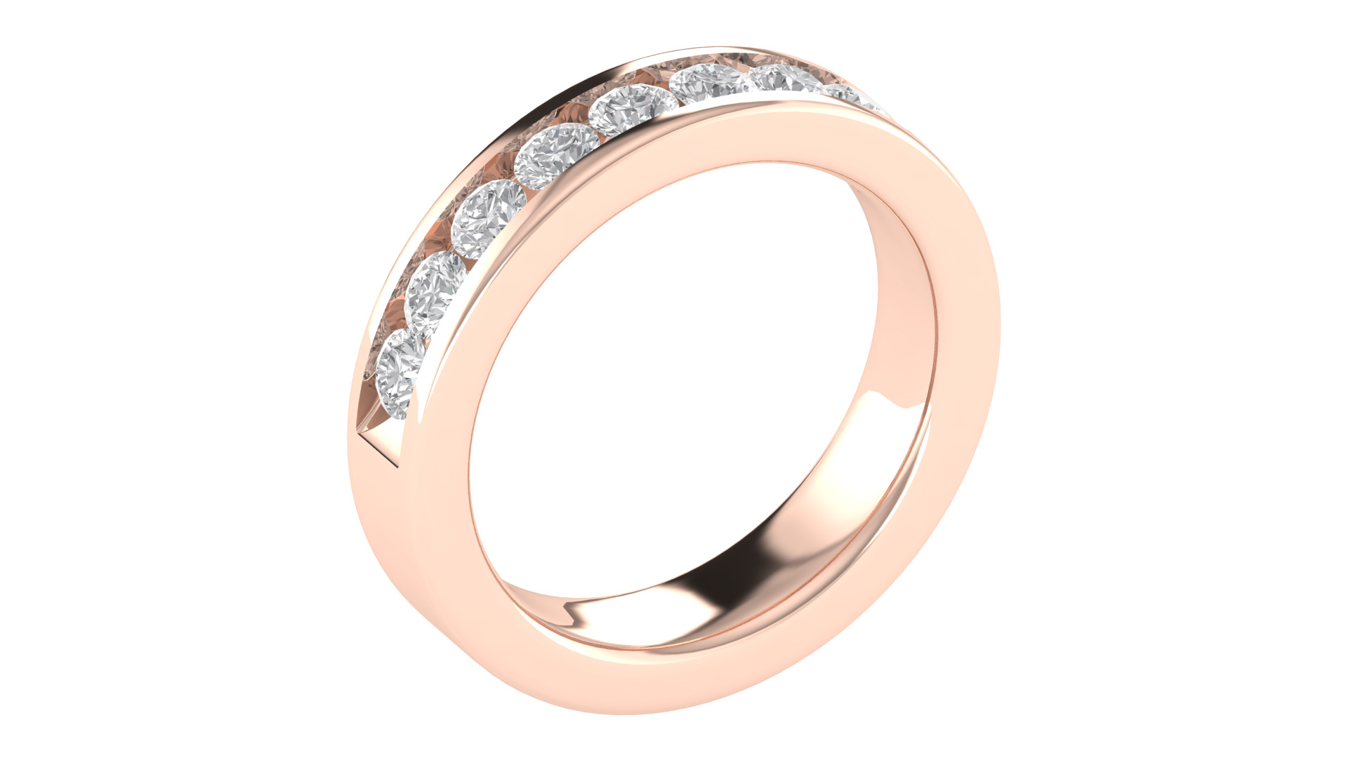 Women Ring Render 3dm STL OBJ FBX TXT Details 3D print model_4