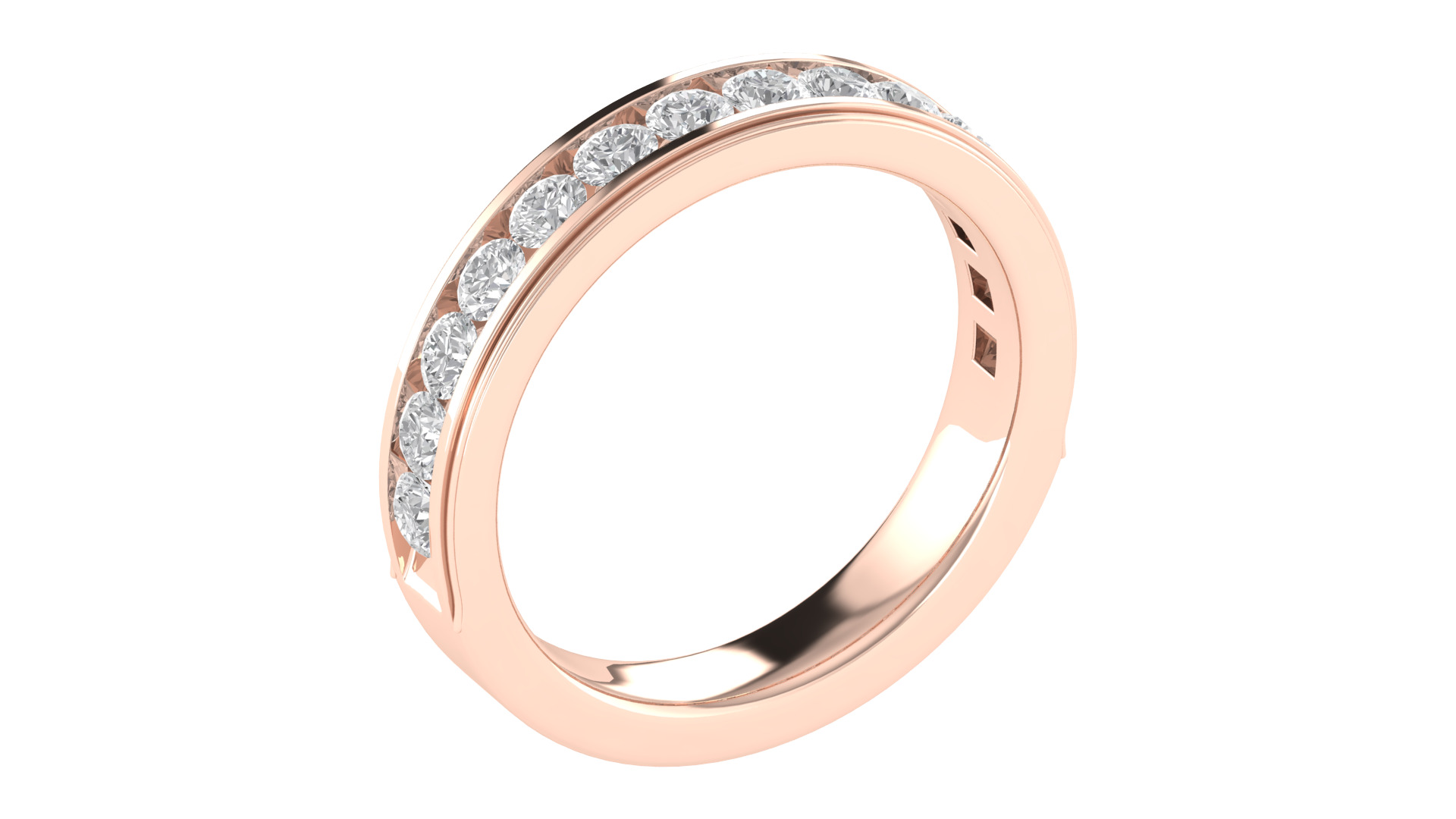 Women Ring  Render 3dm STL OBJ FBX TXT Details 3D print model_5