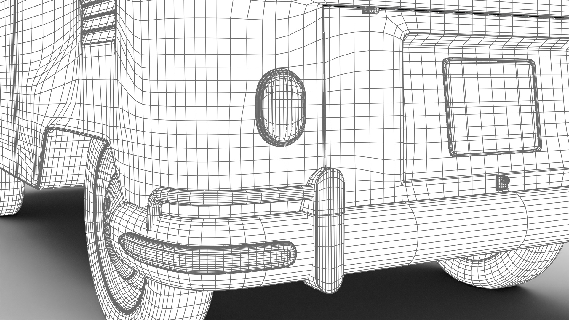 Volkswagen T1 Combi 1950 3d model 3D model_39