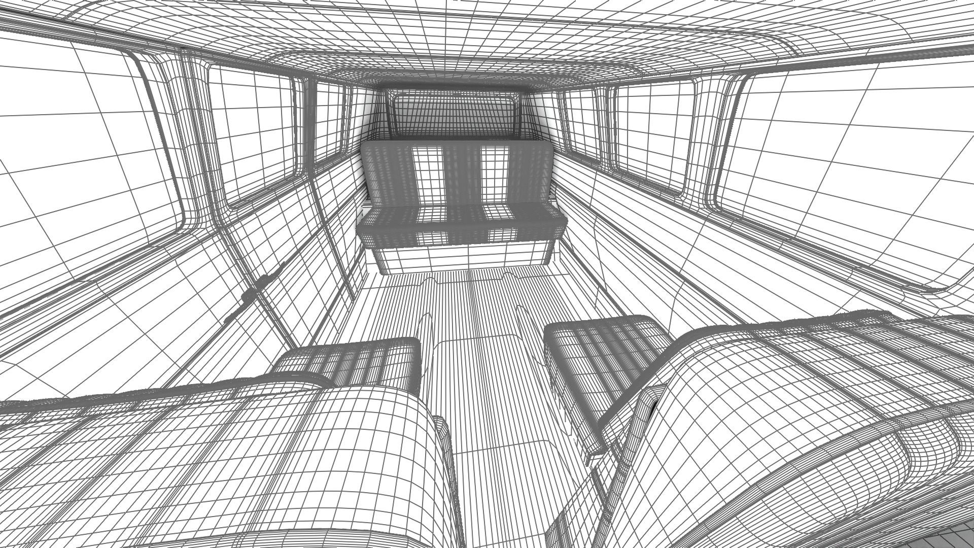 Volkswagen T1 Combi 1950 3d model 3D model_45