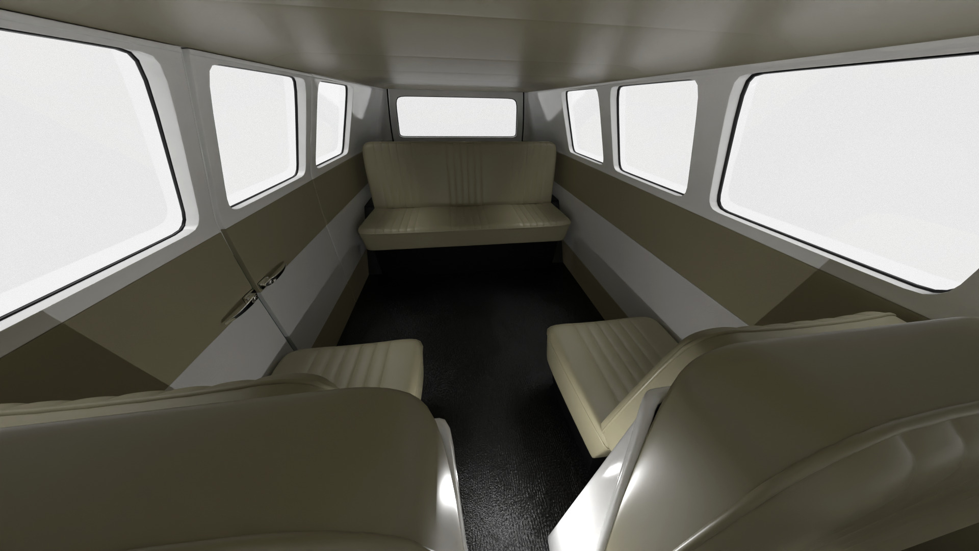 Volkswagen T1 Combi 1950 3d model 3D model_20