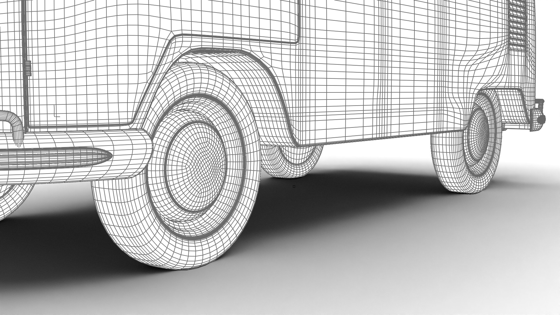 Volkswagen T1 Combi 1950 3d model 3D model_29