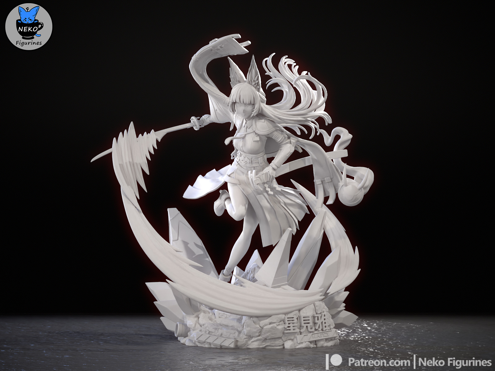 Hoshimi Miyabi - Zenless Zone Zero Game Figure for 3D Printing 3D print model_19
