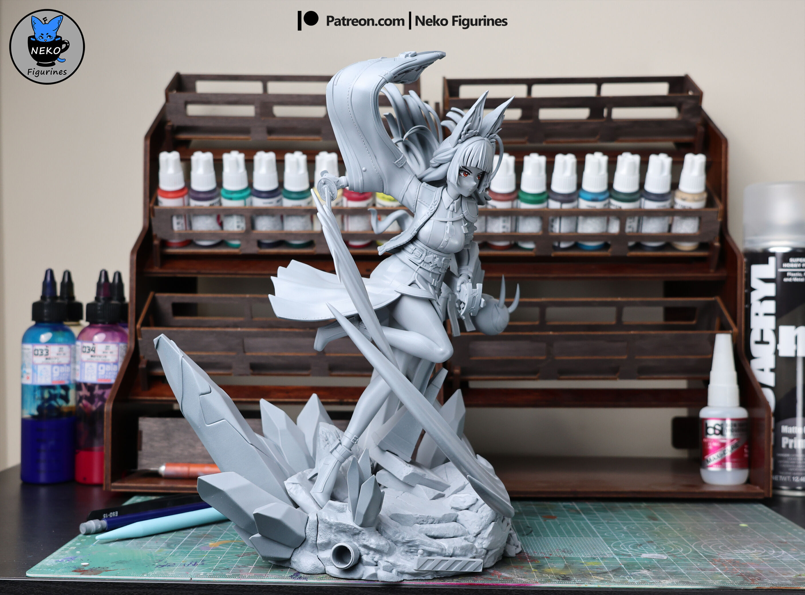 Hoshimi Miyabi - Zenless Zone Zero Game Figure for 3D Printing 3D print model_9