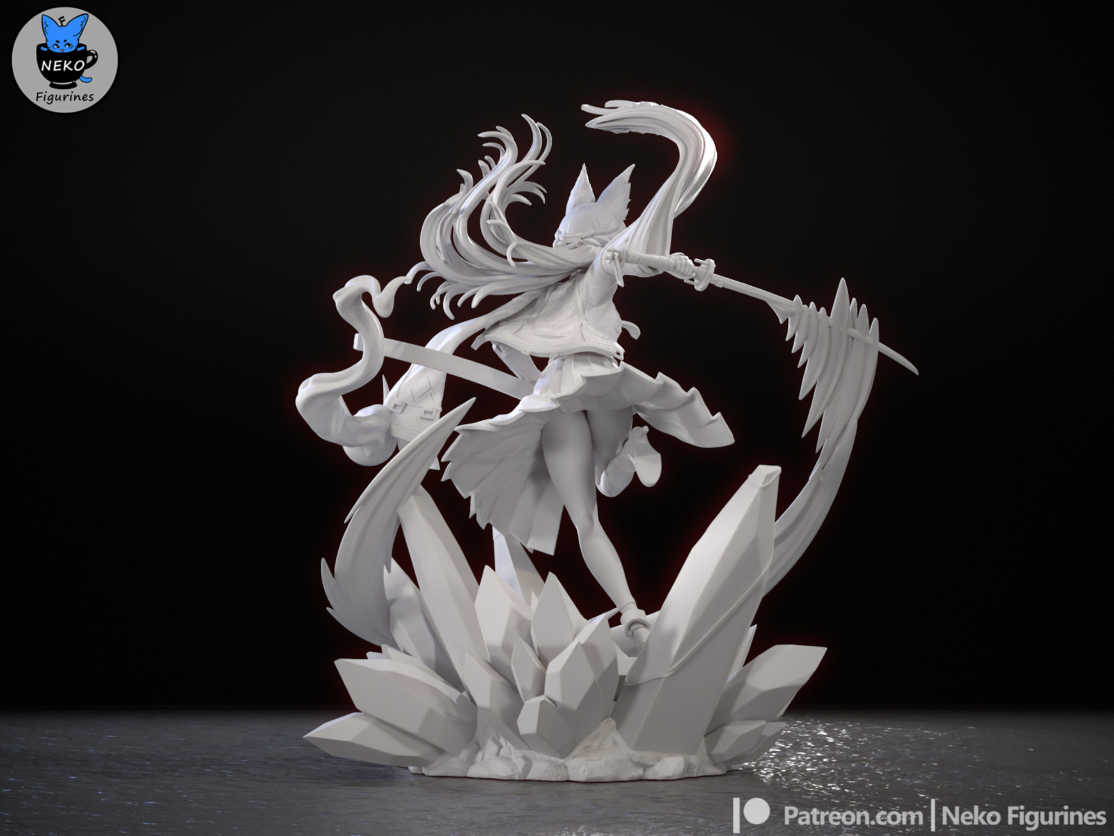 Hoshimi Miyabi - Zenless Zone Zero Game Figure for 3D Printing 3D print model_16