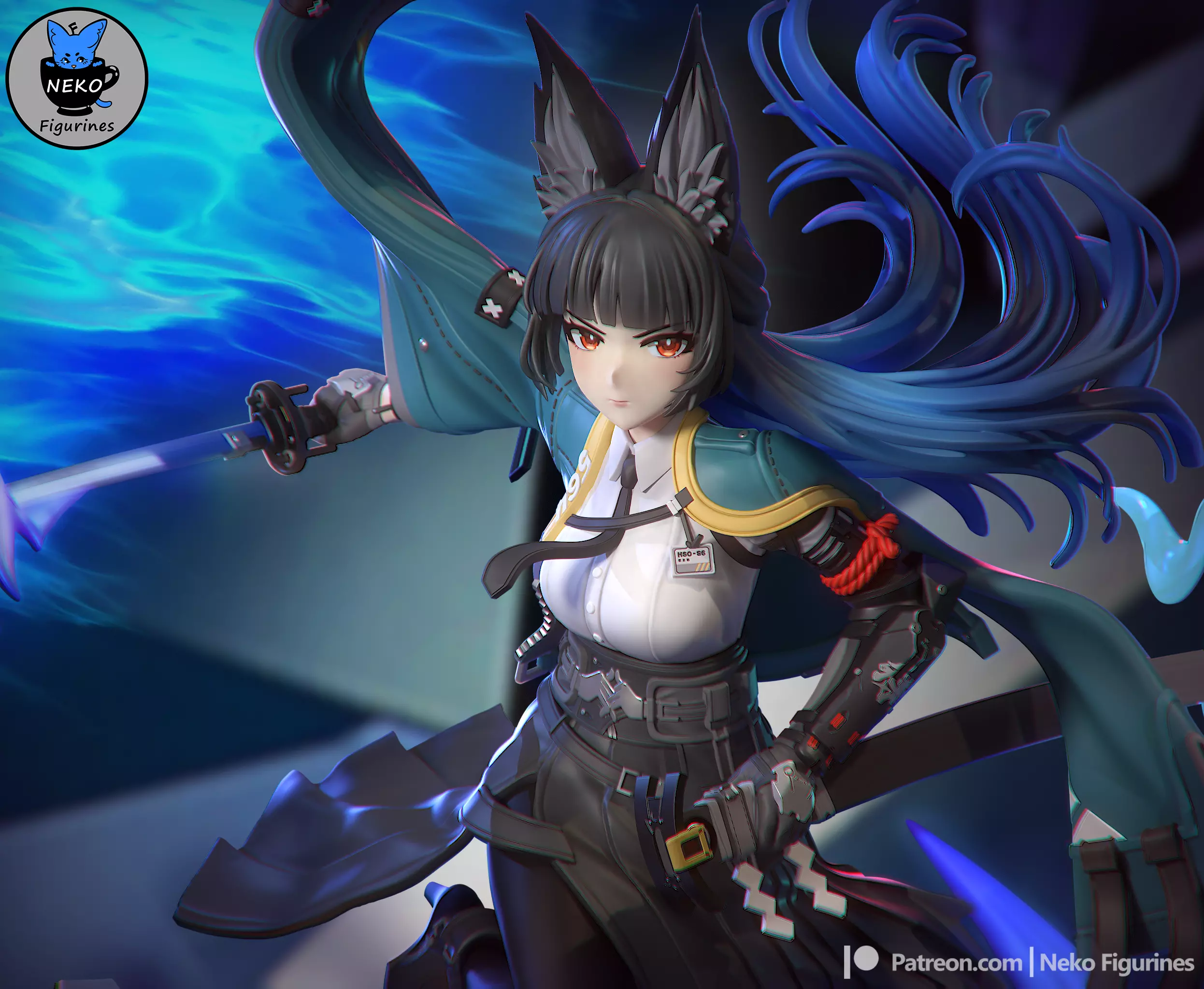 Hoshimi Miyabi - Zenless Zone Zero Game Figure for 3D Printing 3D print model_0