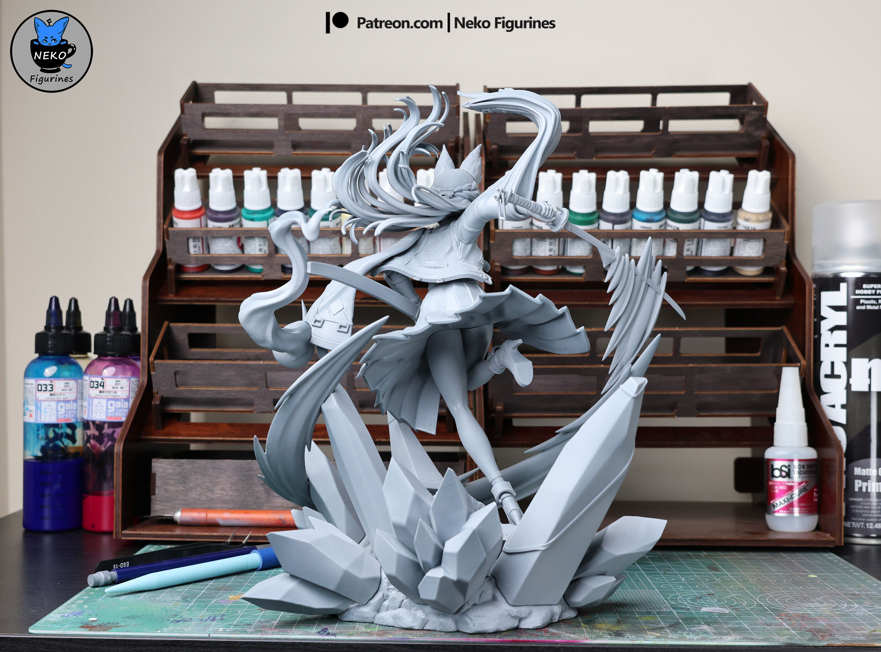 Hoshimi Miyabi - Zenless Zone Zero Game Figure for 3D Printing 3D print model_3