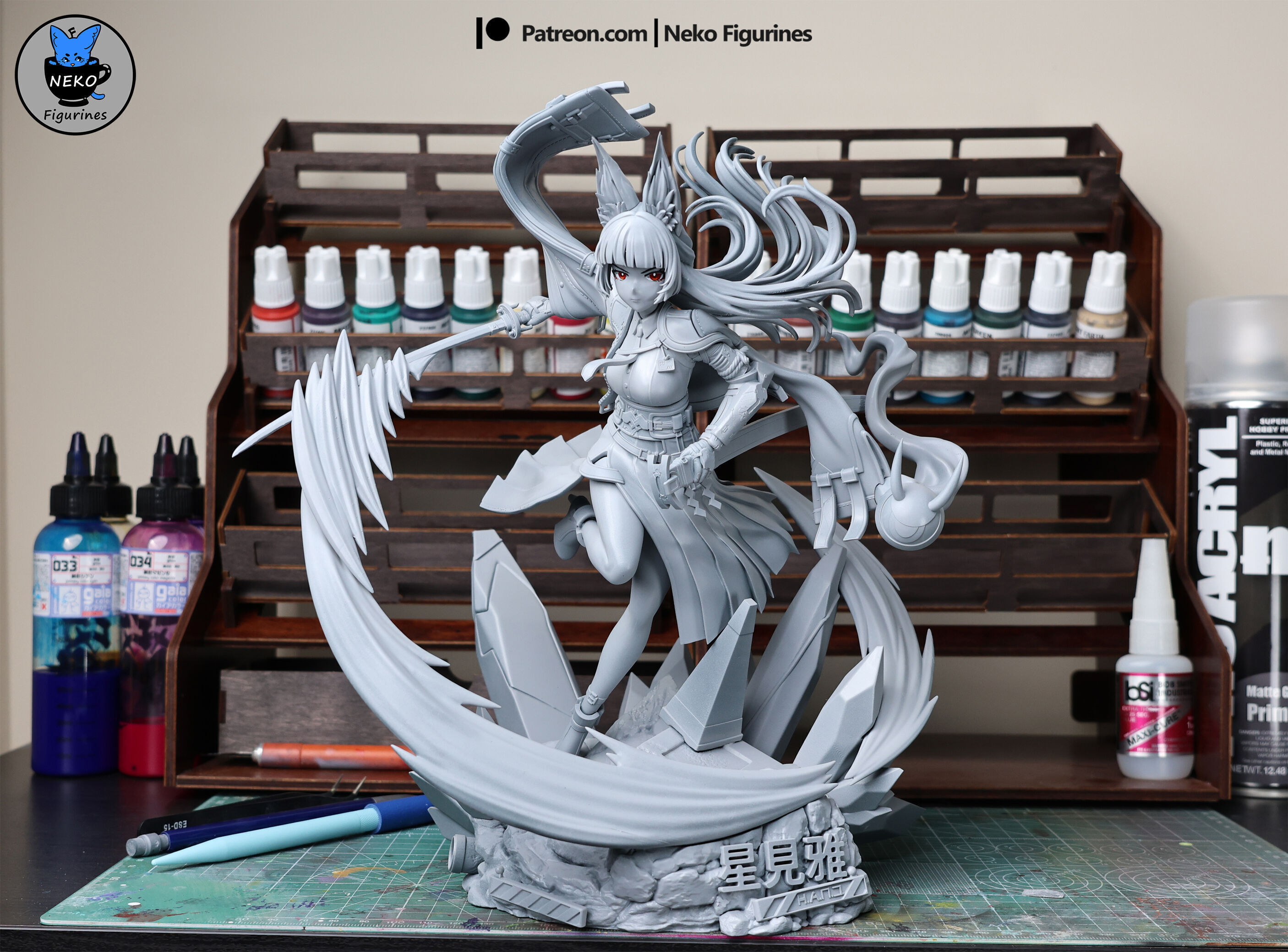 Hoshimi Miyabi - Zenless Zone Zero Game Figure for 3D Printing 3D print model_2