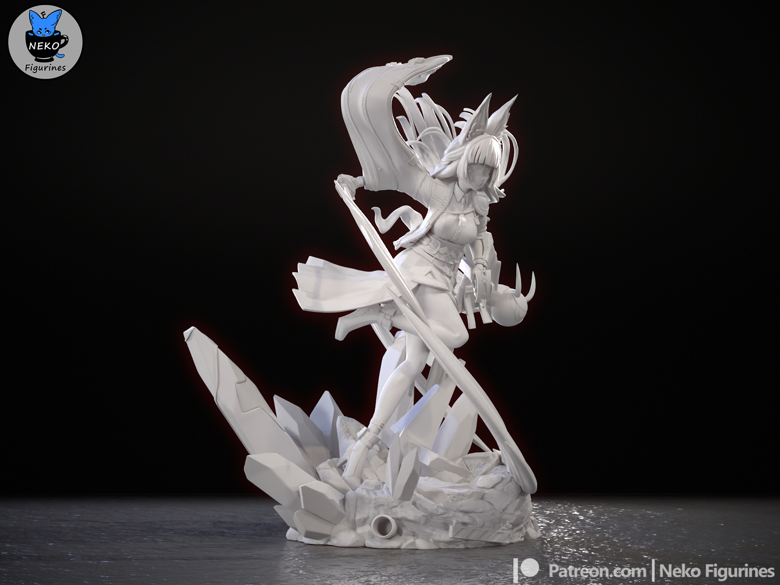 Hoshimi Miyabi - Zenless Zone Zero Game Figure for 3D Printing 3D print model_17