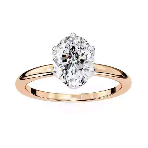 Mono Solitaire Diamond Ring 360 animation renders 3dm stl 
