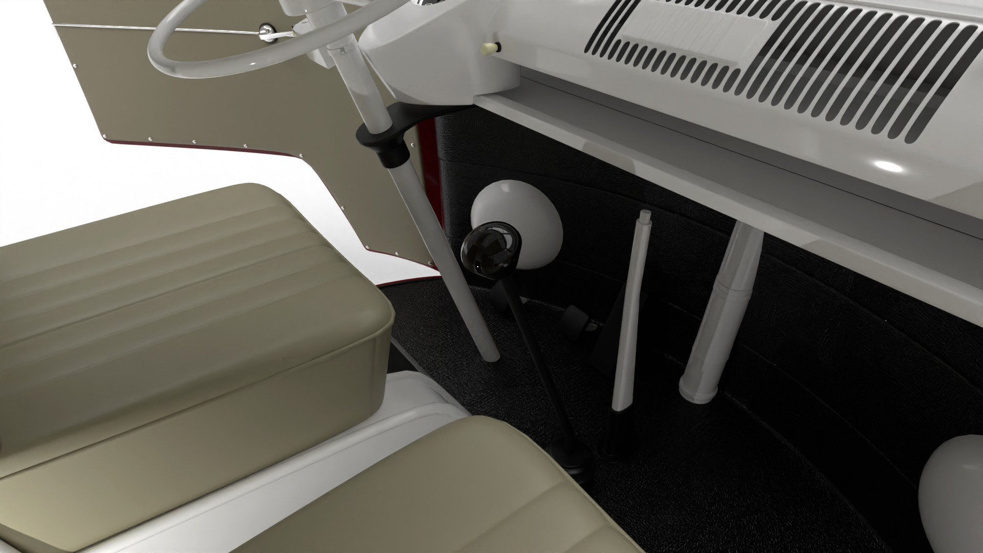 Volkswagen T1 Combi 1950 HQ 3d model 3D model_23