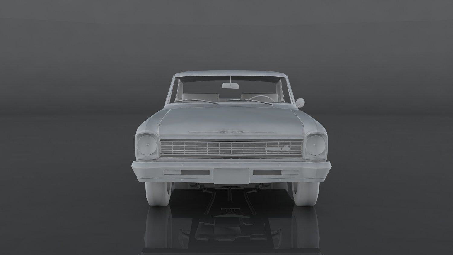 Chevrolet Nova SS Low-poly 3D model_10