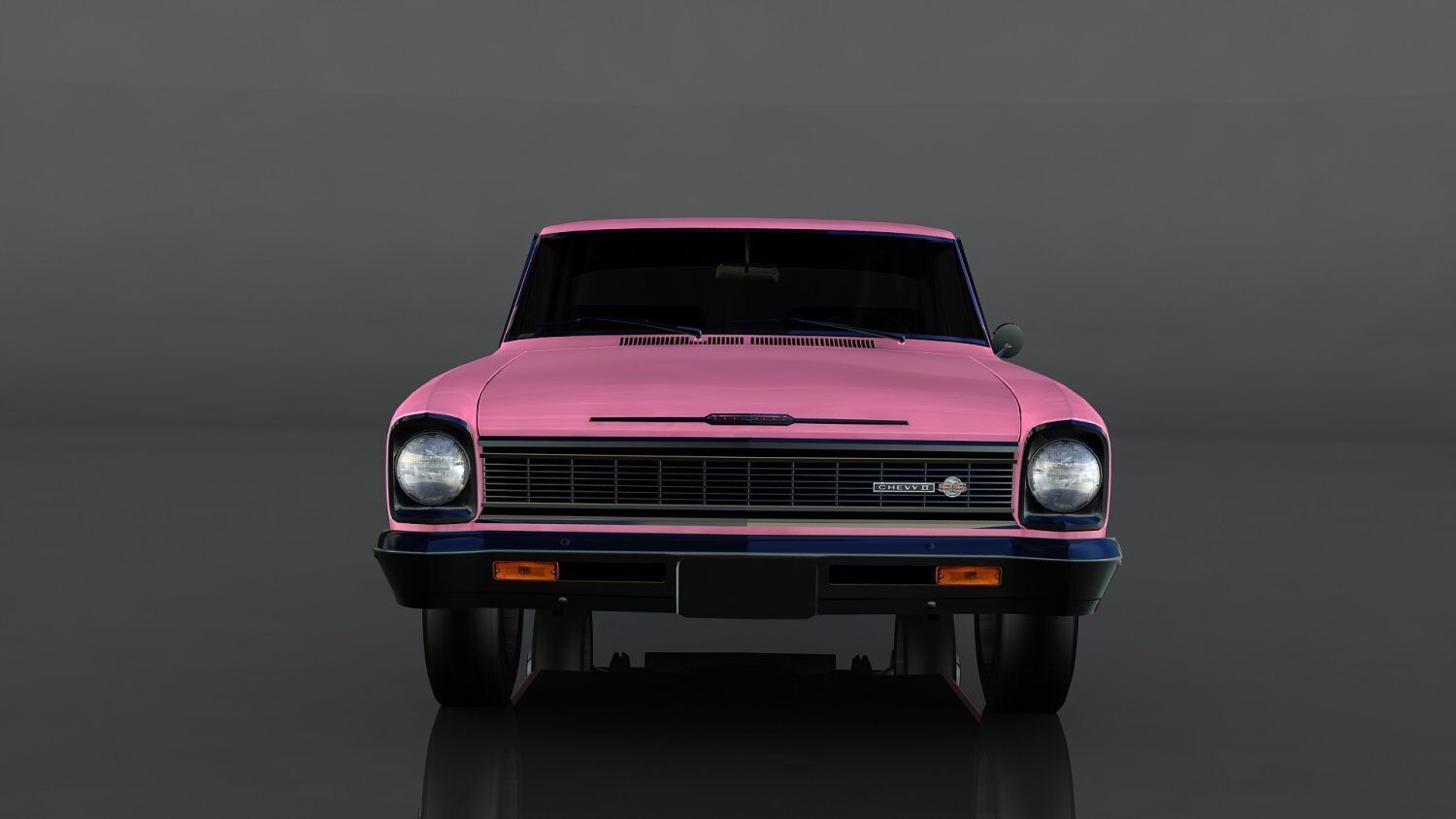 Chevrolet Nova SS Low-poly 3D model_1