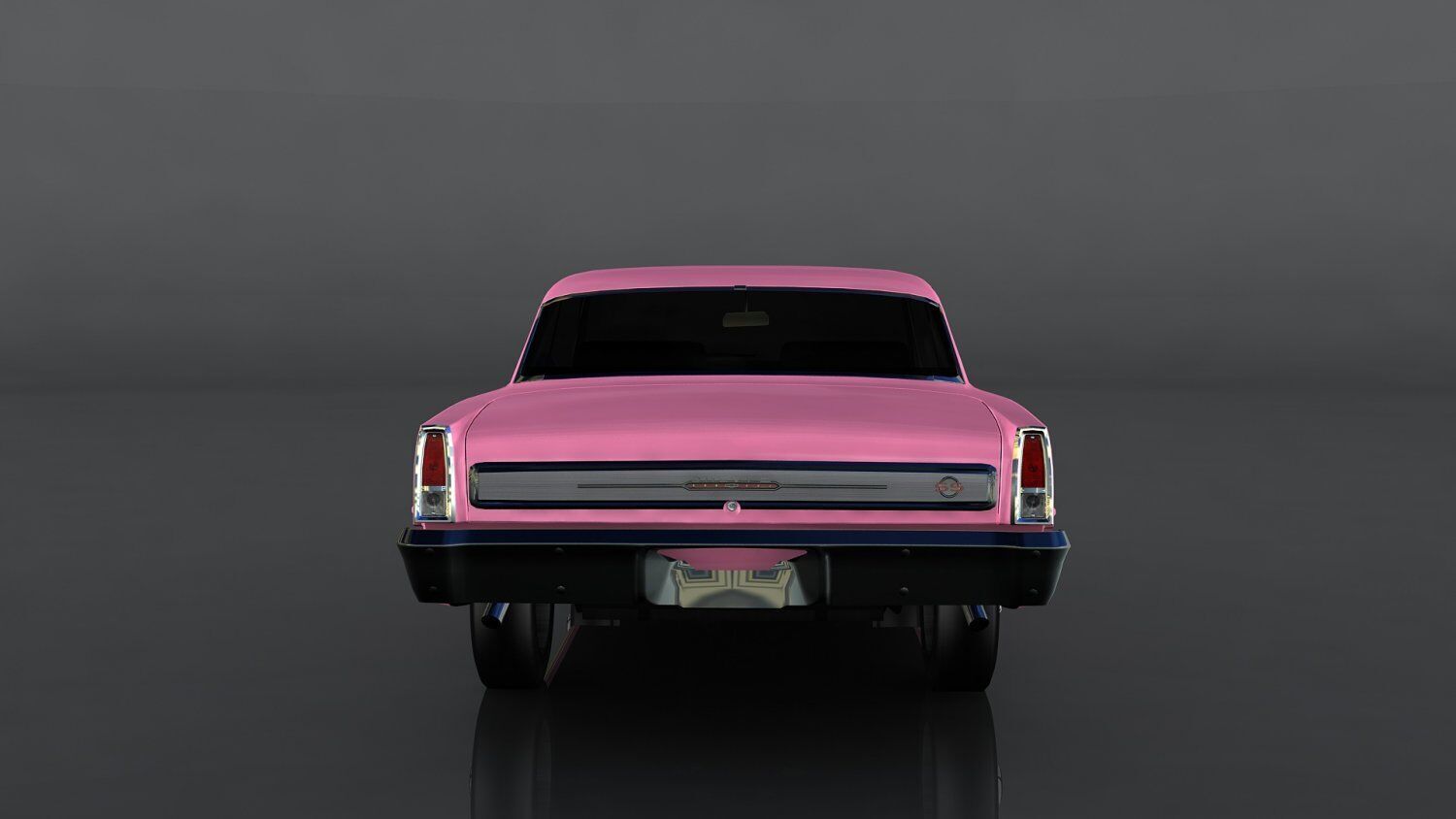Chevrolet Nova SS Low-poly 3D model_5