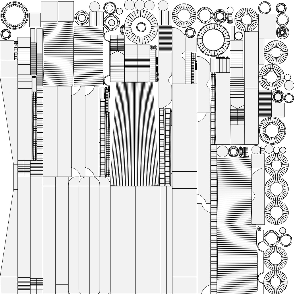 Ship Cannon - Game Ready Asset Low-poly 3D model_4