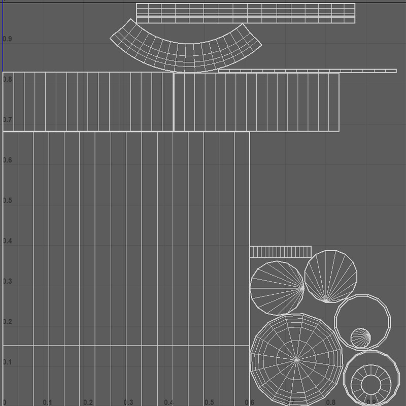 Hair spray Low-poly 3D model_8