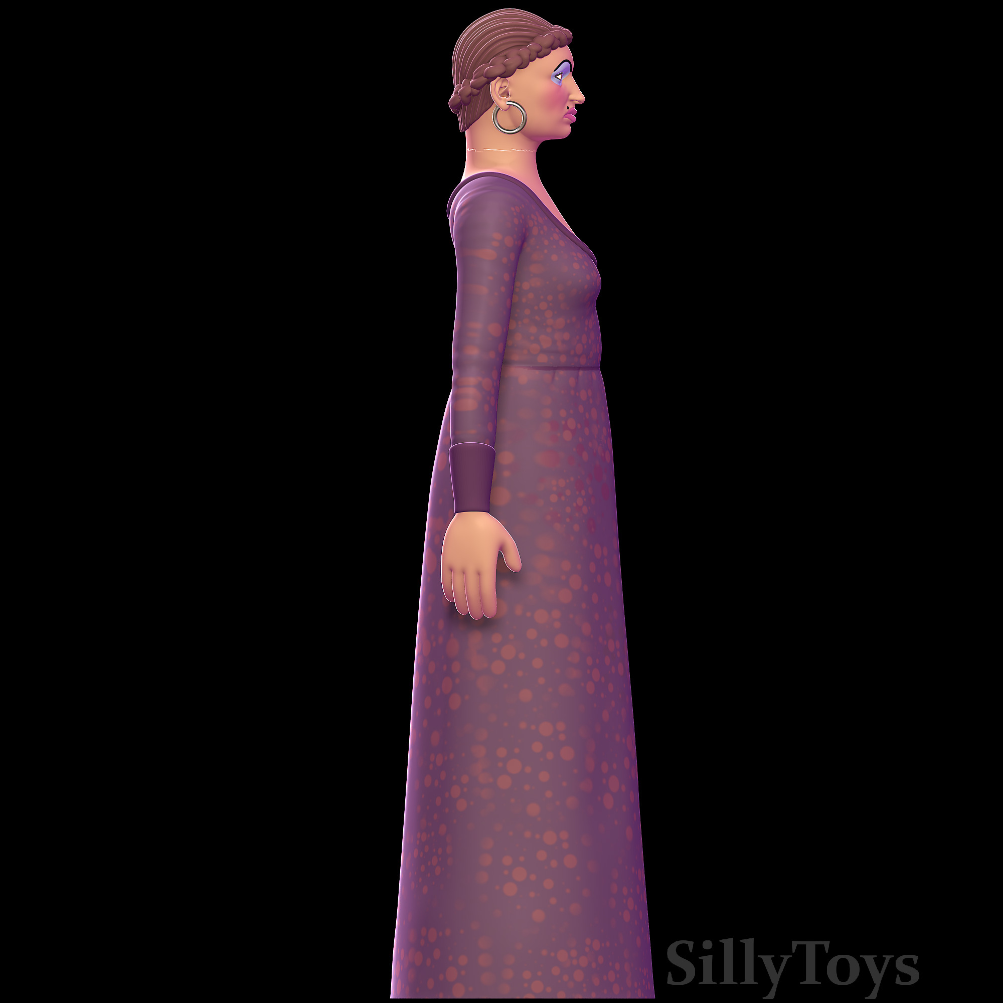 Doris The Ugly Stepsister - Shrek 3D print model_3