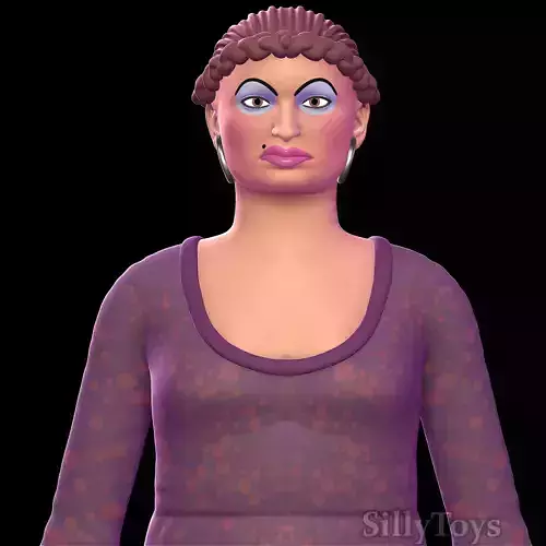 Doris The Ugly Stepsister - Shrek 3D print model Doris The Ugly Stepsister - Shrek 3D print model