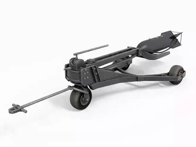 Bomb Carts - Terminal Trailers German WW2