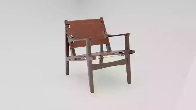 Sagrada Chair Design Armchair Low-poly 3D model