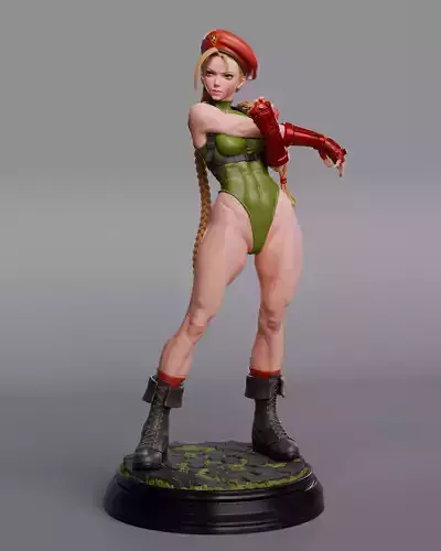 Cammy SSF2 3D print model