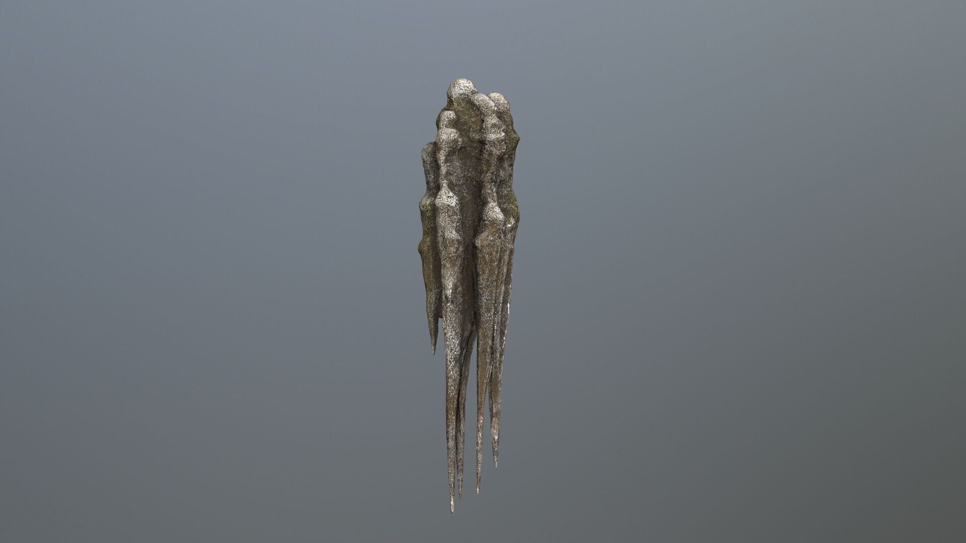 cave rocks Low-poly 3D model_16