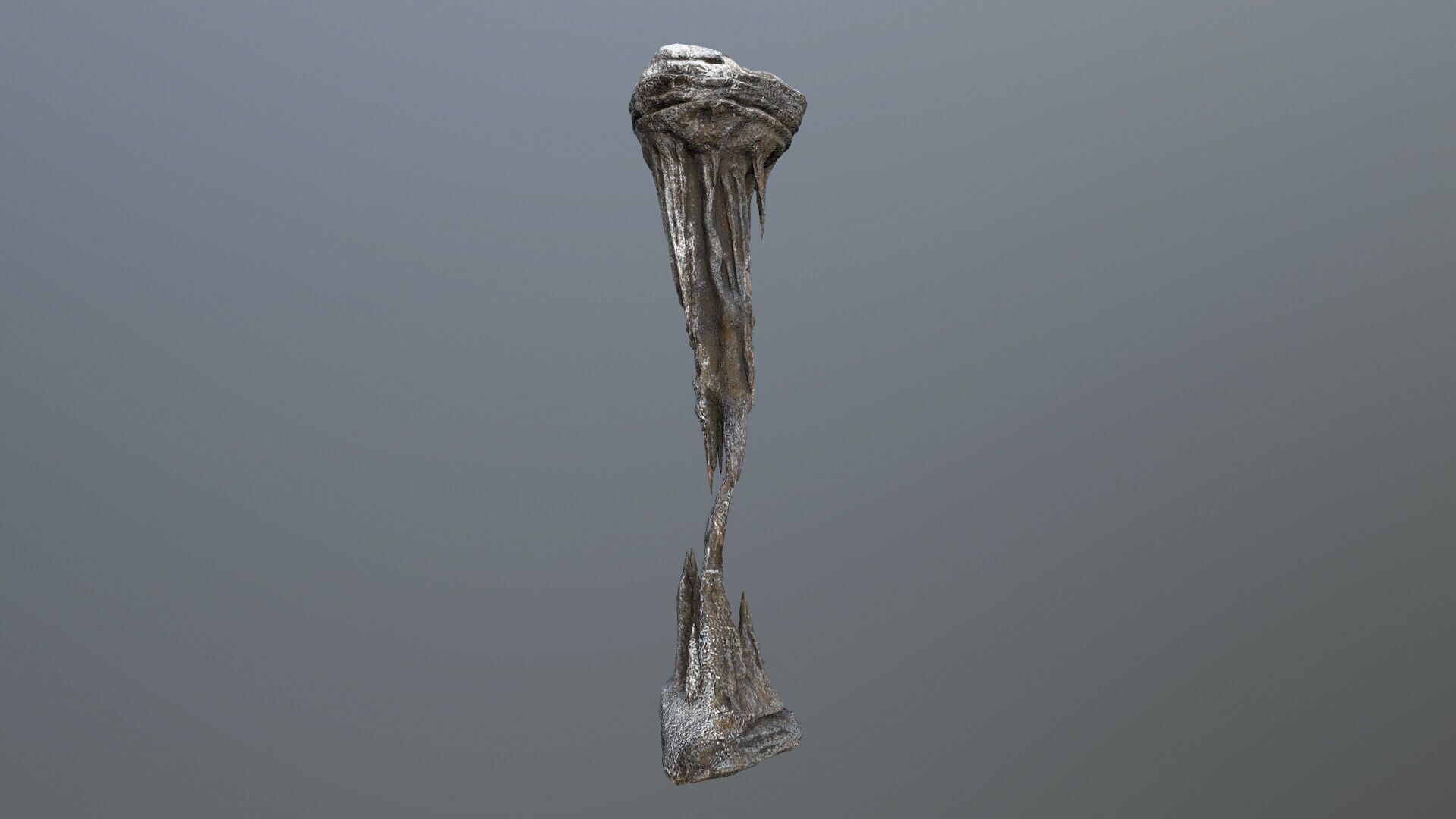 cave rocks Low-poly 3D model_18