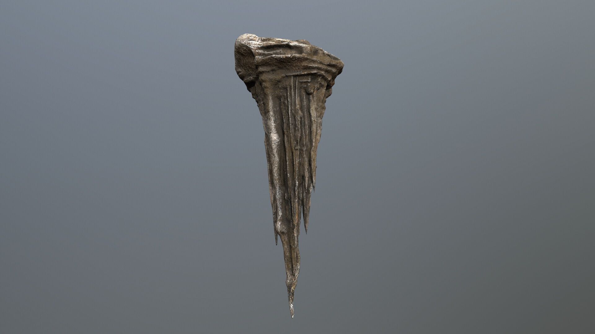 cave rocks Low-poly 3D model_15