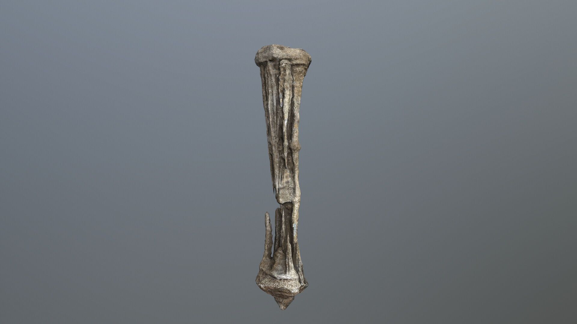 cave rocks Low-poly 3D model_19