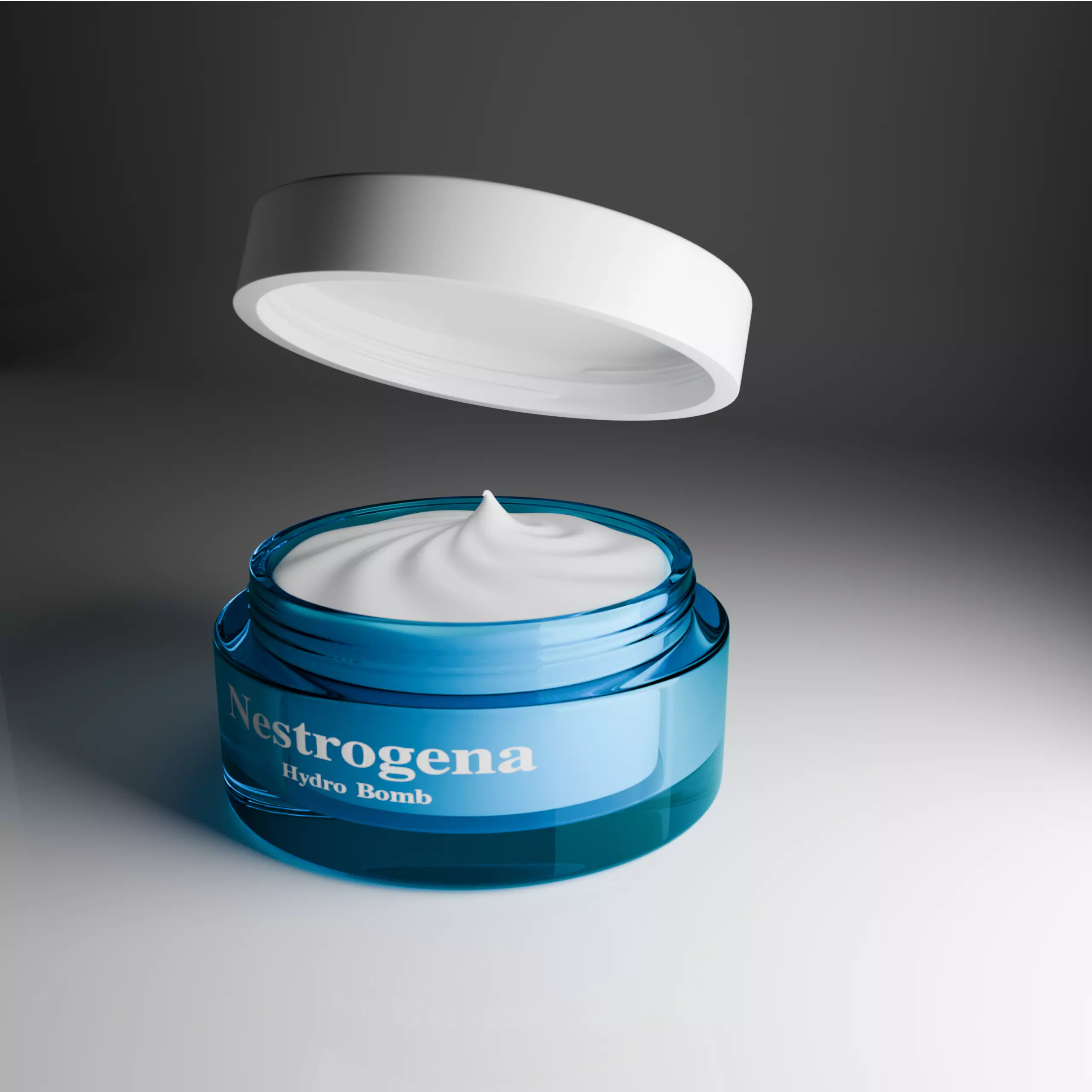 Cosmetic Cream Jar 3D model_0