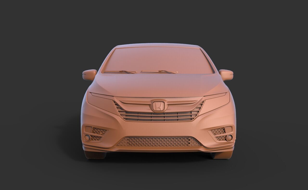 Honda Odyssey 2018 3D print model_1