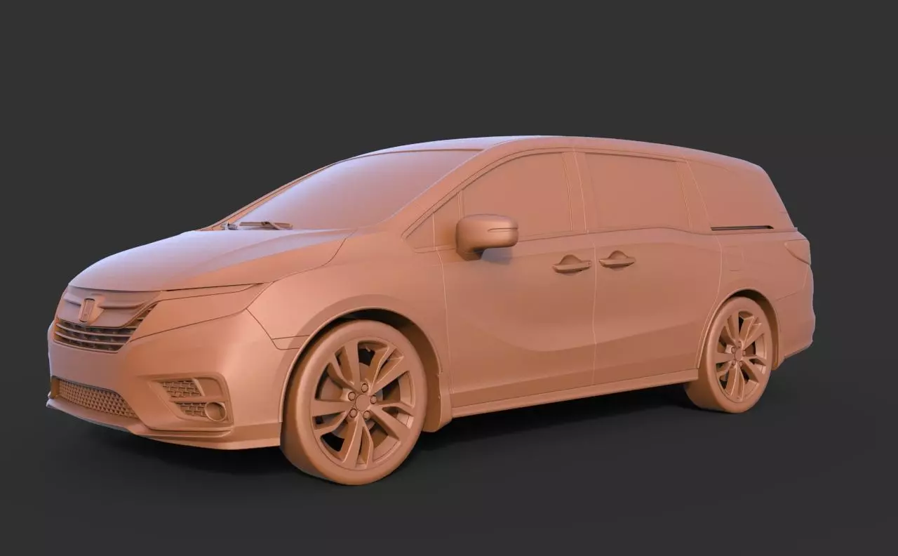 Honda Odyssey 2018 3D print model_0