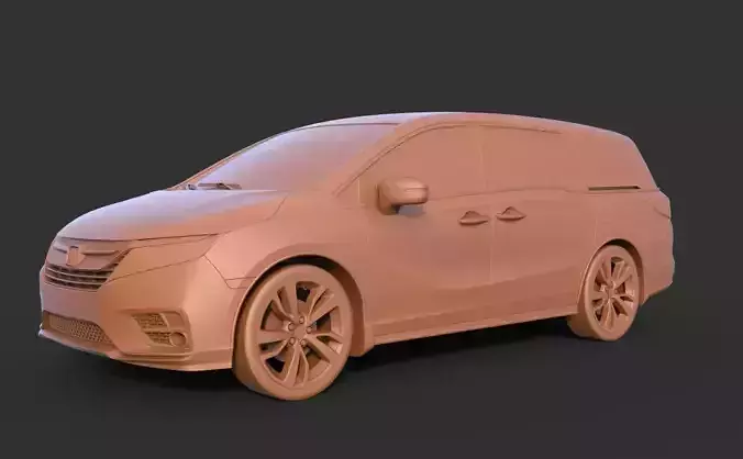 Honda Odyssey 2018 3D print model