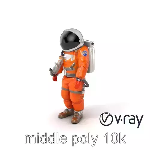 Gaganyaan Spacesuit Advanced Design model pack