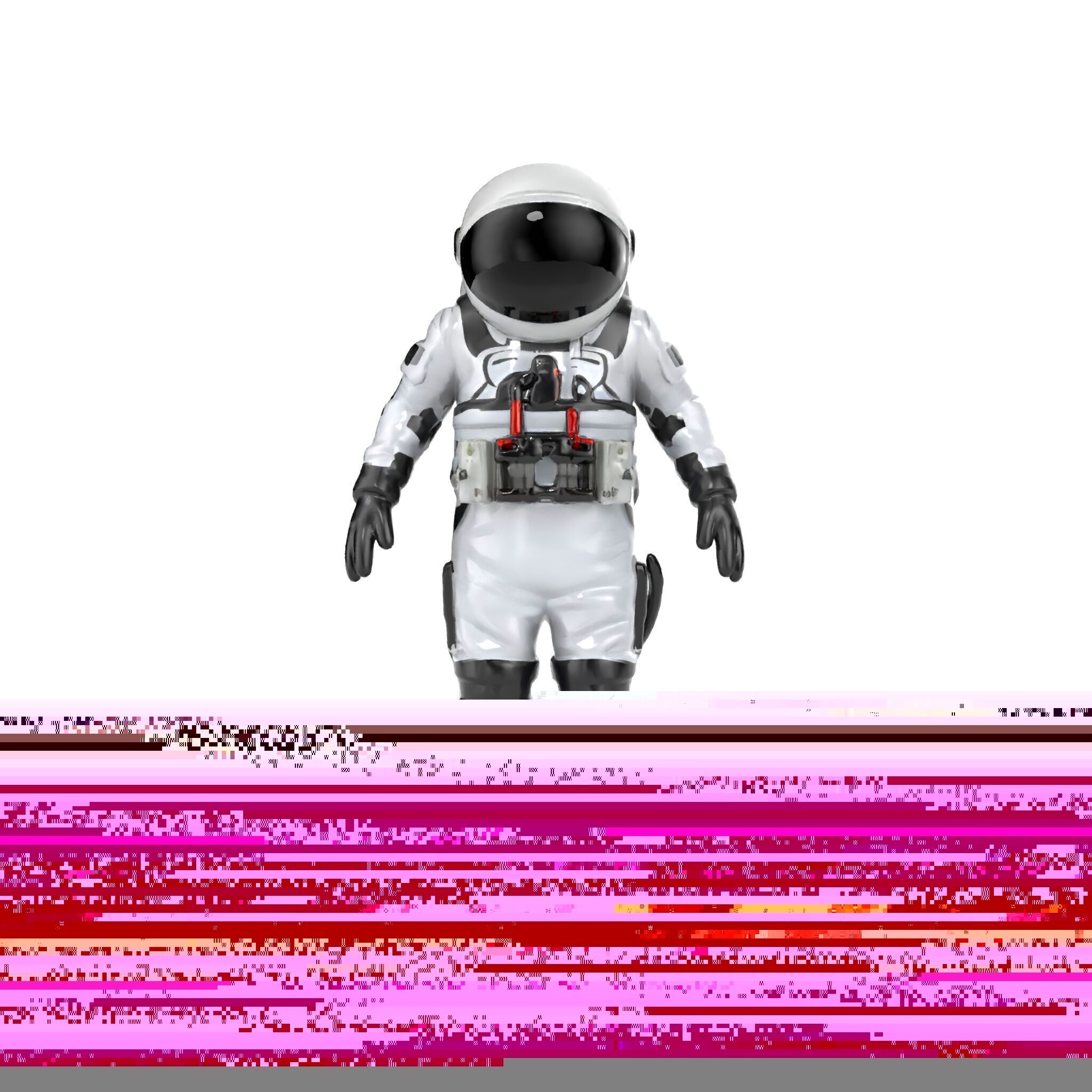 SpaceX Crew Dragon Suit 3D Model Pack Low-poly 3D model_20