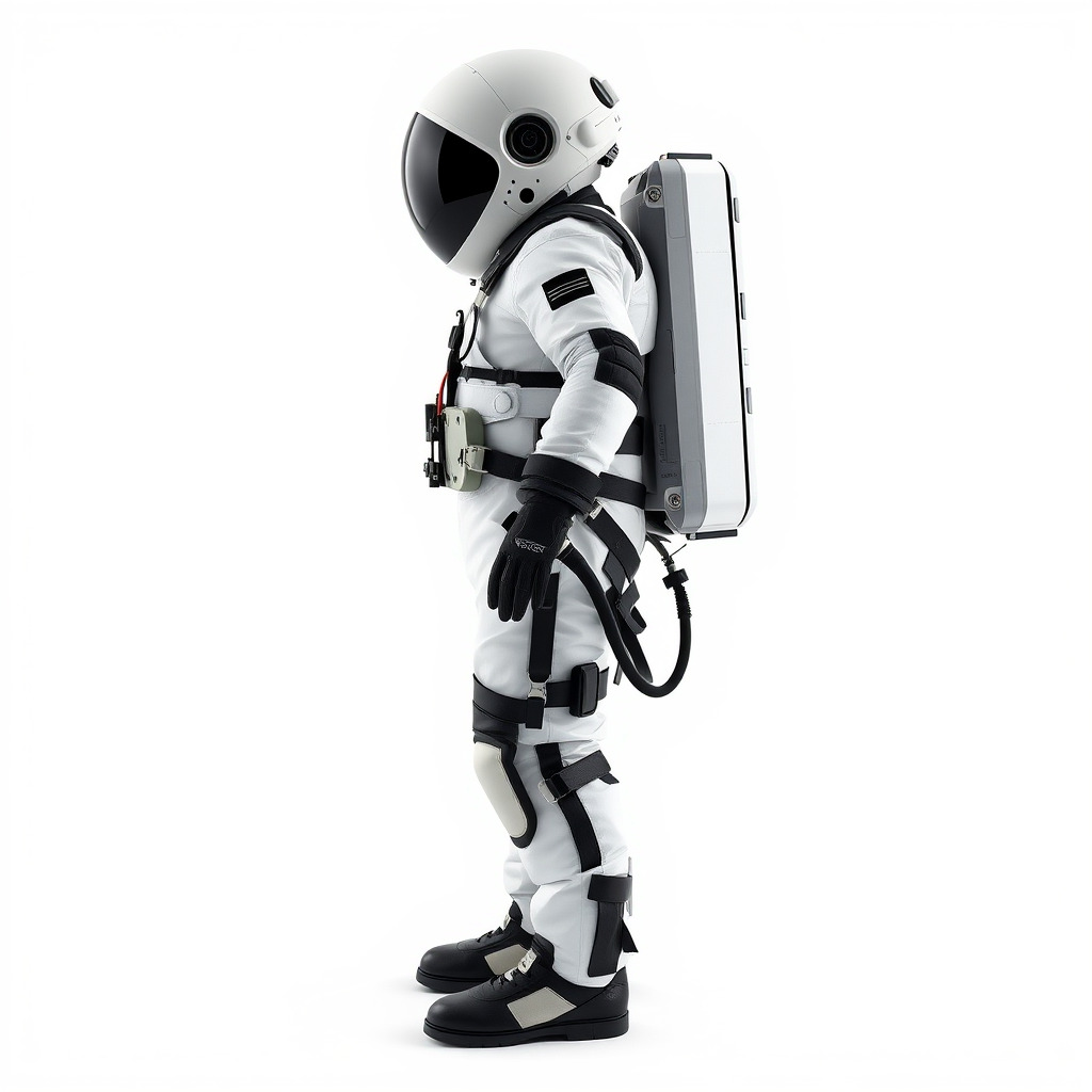 SpaceX Crew Dragon Suit 3D Model Pack Low-poly 3D model_3