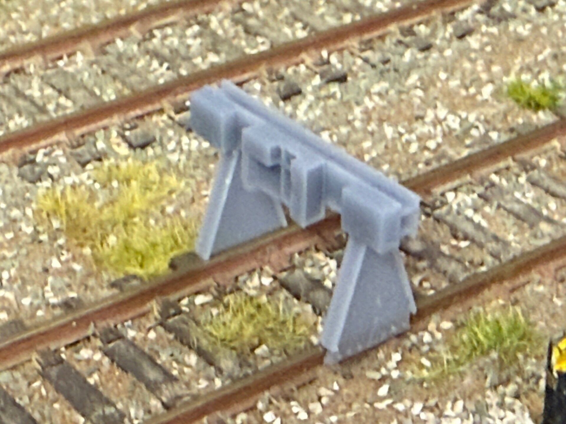 OO Model Railway Modern Buffer Stops V2 3D print model_11
