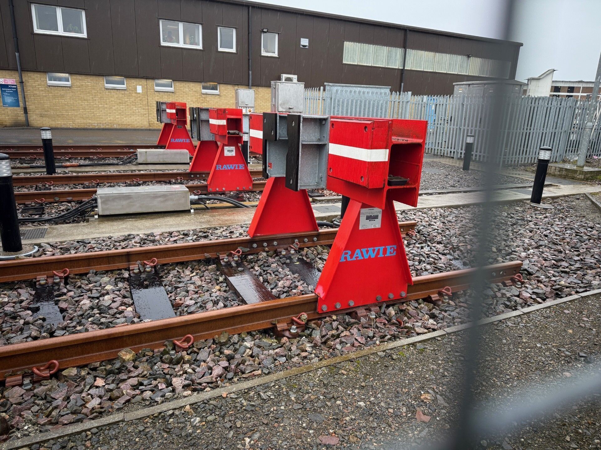 OO Model Railway Modern Buffer Stops V2 3D print model_14