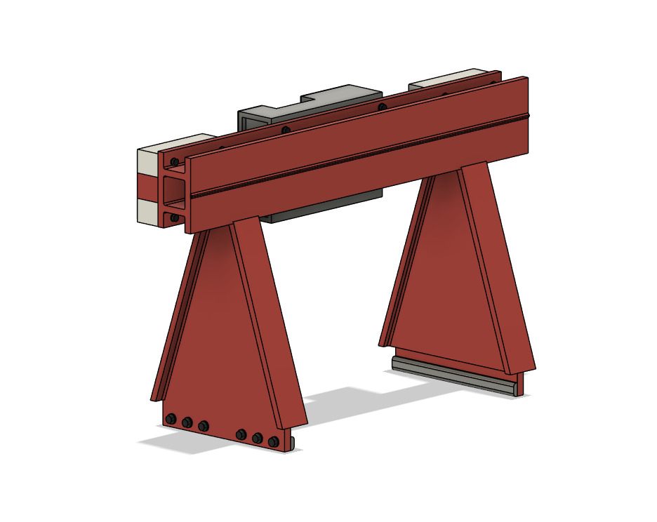 OO Model Railway Modern Buffer Stops V2 3D print model_4