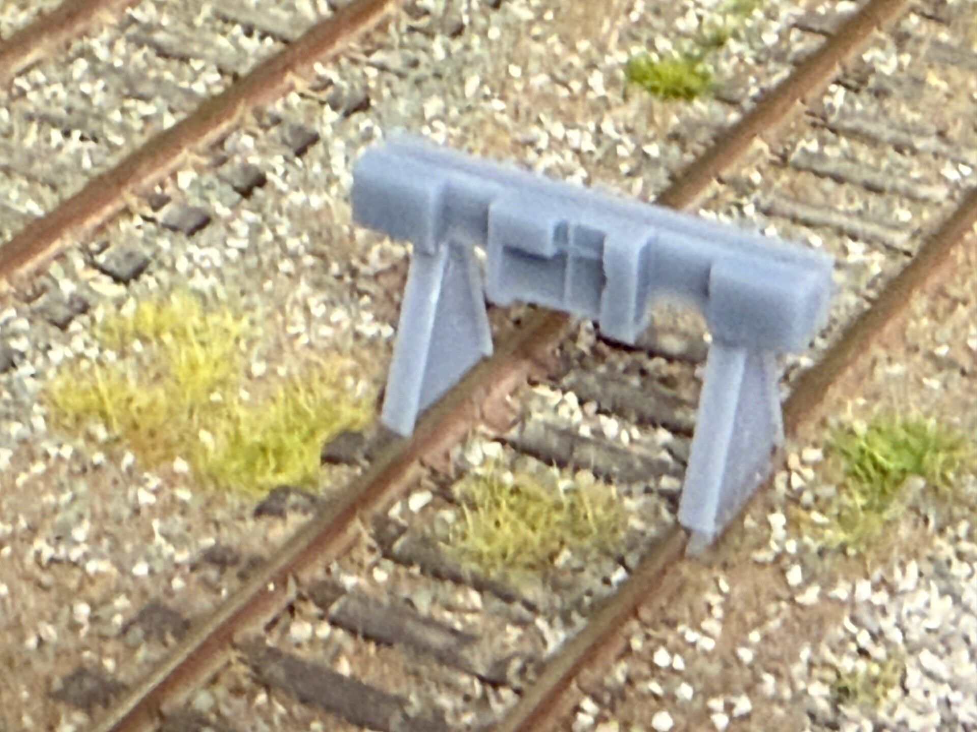 OO Model Railway Modern Buffer Stops V2 3D print model_3
