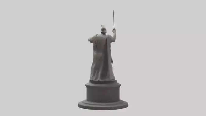 Legacy of War Hero Statue model