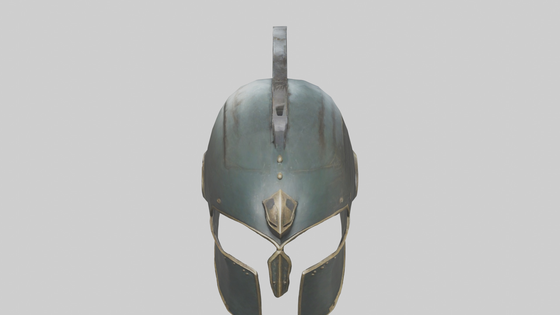 Legendary Helmet model Low-poly 3D model_16