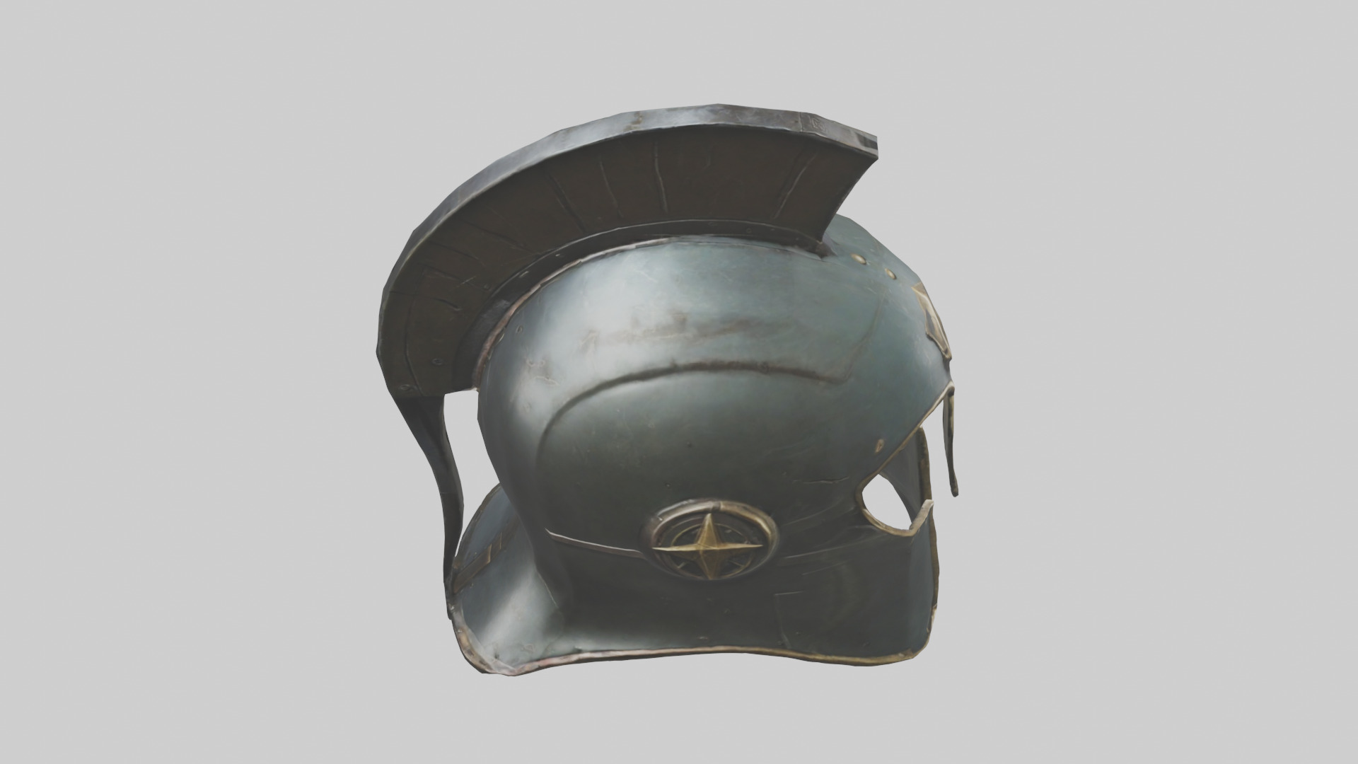 Legendary Helmet model Low-poly 3D model_18